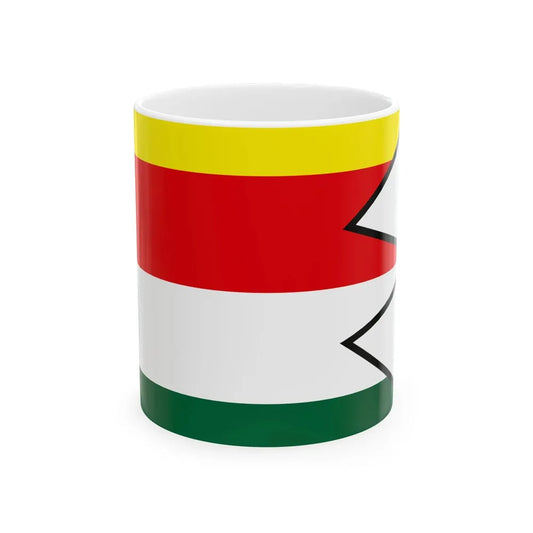 Cerin Banska Bystrica Flag (Slovakia) White Coffee Mug 11oz - Go Mug Yourself