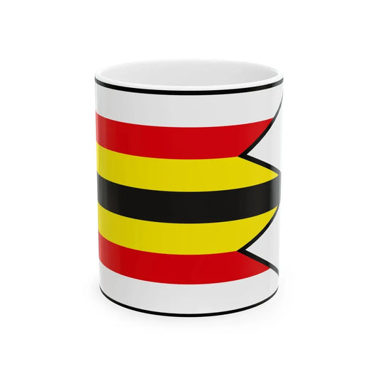 Cernik Nove Zamky Flag (Slovakia) White Coffee Mug 11oz - Go Mug Yourself
