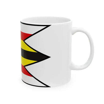 Cernik Nove Zamky Flag (Slovakia) White Coffee Mug - Go Mug Yourself
