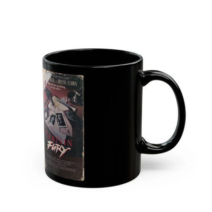 CERTAIN FURY (VHS COVER) - Black Coffee Mug-Go Mug Yourself