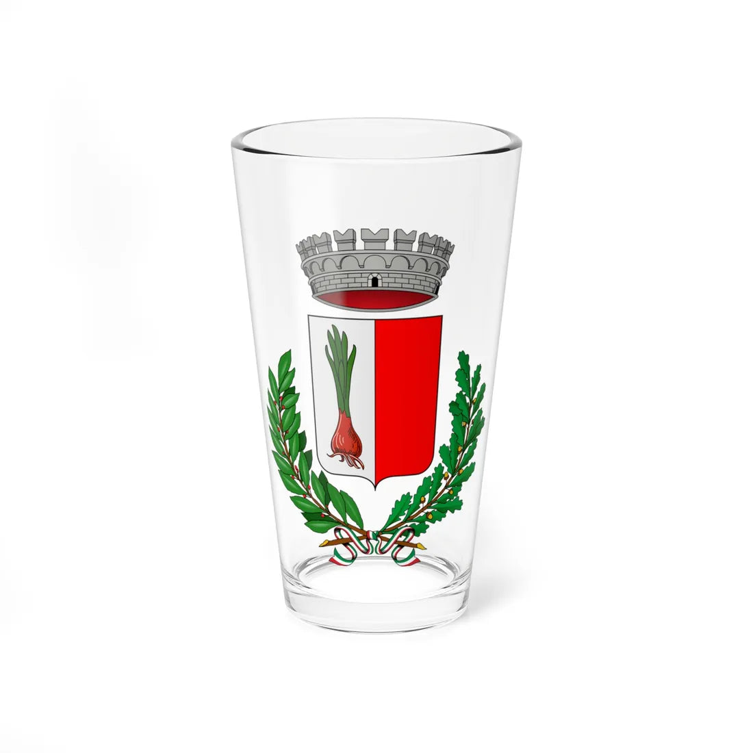 Certaldo-Stemma (Italy) (Coat of Arms) Pint Glass 16oz 16oz - Go Mug Yourself
