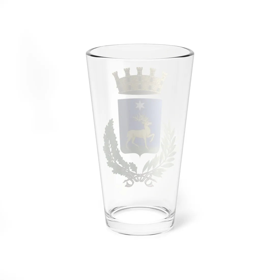 Cervaro-Stemma (Italy) (Coat of Arms) Pint Glass 16oz - Go Mug Yourself