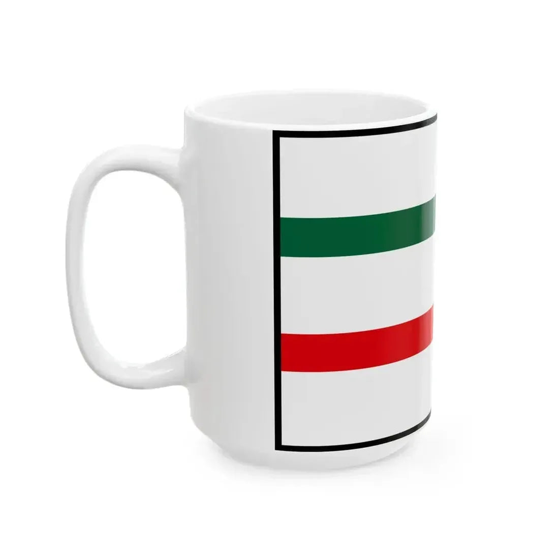 Cervena Voda Sabinov Flag (Slovakia) White Coffee Mug - Go Mug Yourself