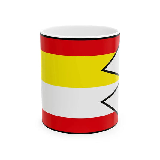 Cerveny Klastor Kezmarok Flag (Slovakia) White Coffee Mug 11oz - Go Mug Yourself