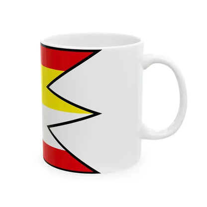 Cerveny Klastor Kezmarok Flag (Slovakia) White Coffee Mug - Go Mug Yourself