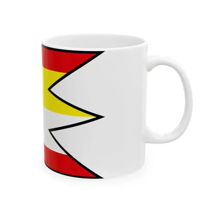 Cerveny Klastor Kezmarok Flag (Slovakia) White Coffee Mug - Go Mug Yourself