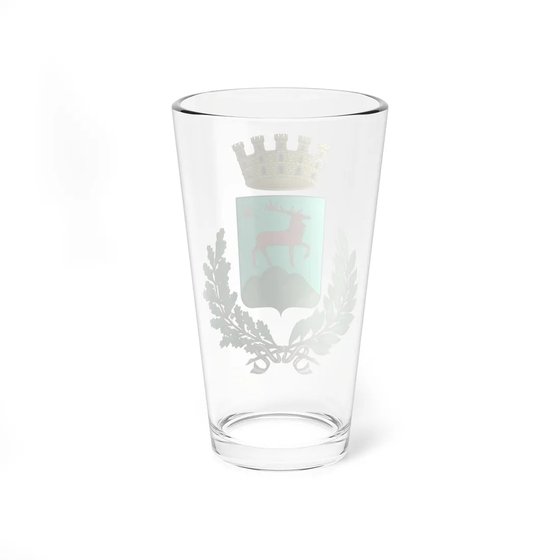 Cervinara-Stemma (Italy) (Coat of Arms) Pint Glass 16oz - Go Mug Yourself