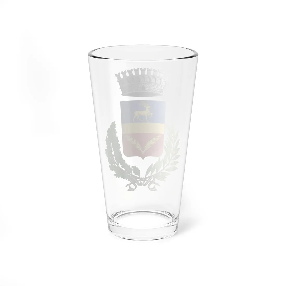 Cervo-Stemma (Italy) (Coat of Arms) Pint Glass 16oz - Go Mug Yourself