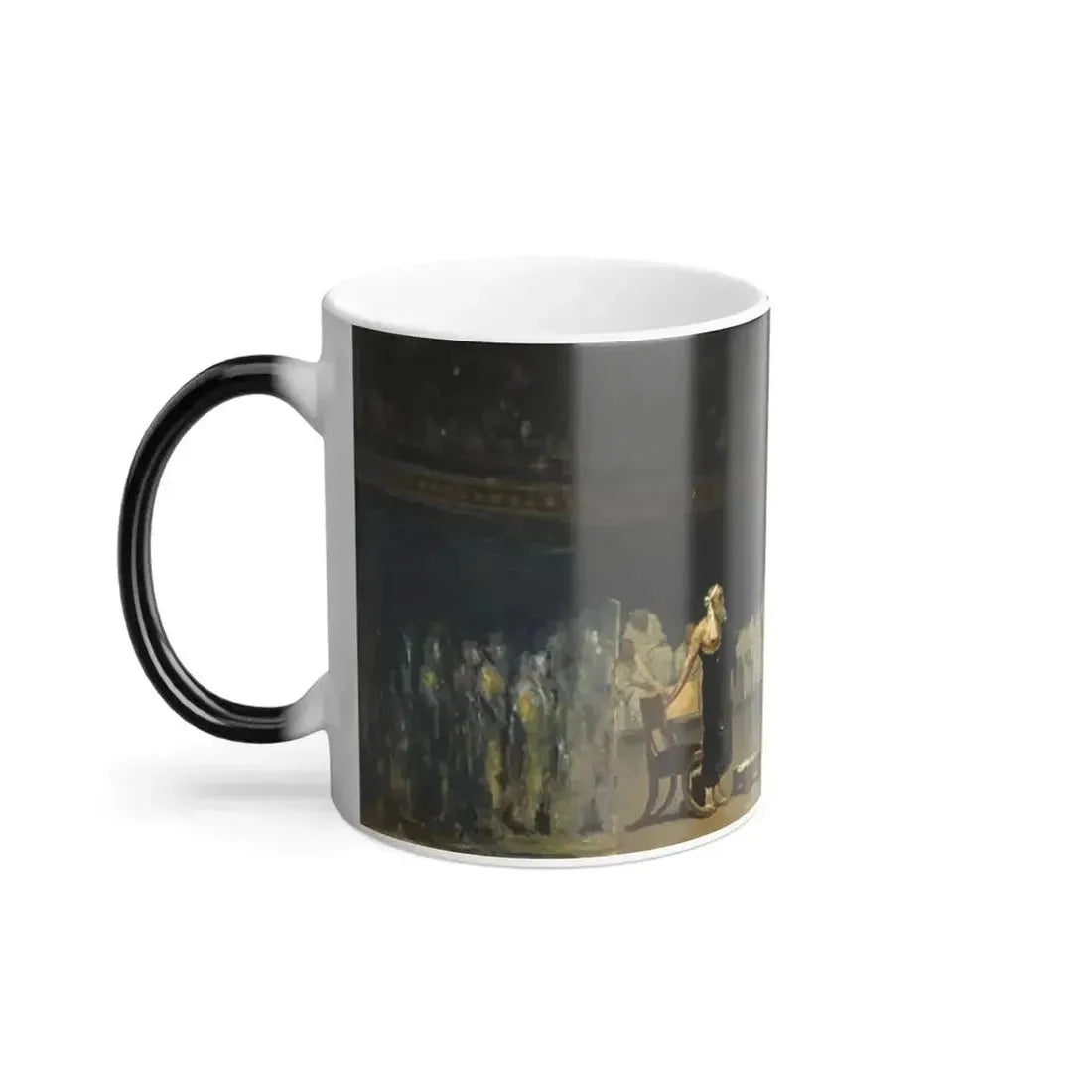 Cesare Maccari (1840-1919) Appio Claudio Cieco accompagnato dai senatori nella Curia - Fresco 1882-1888 -0 - Color Changing Mug 11oz - Go Mug Yourself