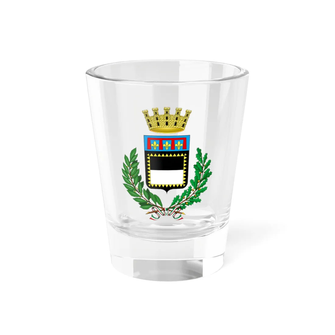 Cesena-Stemma (Italy) (Coat of Arms) Shot Glass 1.5oz 1.5oz - Go Mug Yourself