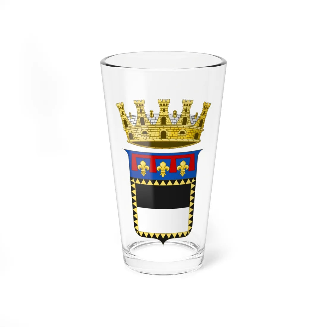 Cesena-Stemma Ufficiale (Italy) (Coat of Arms) Pint Glass 16oz 16oz - Go Mug Yourself