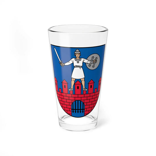 Cesis COA (Latvia) (Coat of Arms) Pint Glass 16oz 16oz - Go Mug Yourself