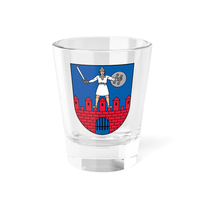 Cesis COA (Latvia) (Coat of Arms) Shot Glass 1.5oz 1.5oz - Go Mug Yourself
