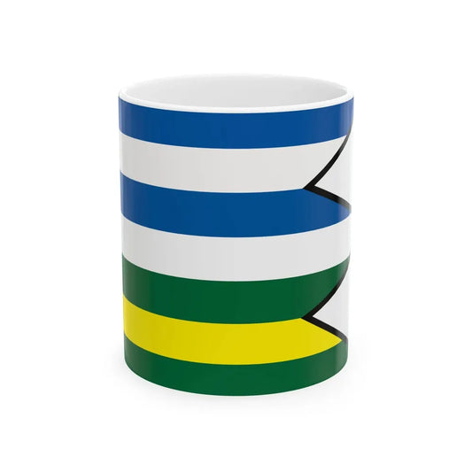 Ceske Brezovo Poltar Flag (Slovakia) White Coffee Mug 11oz - Go Mug Yourself
