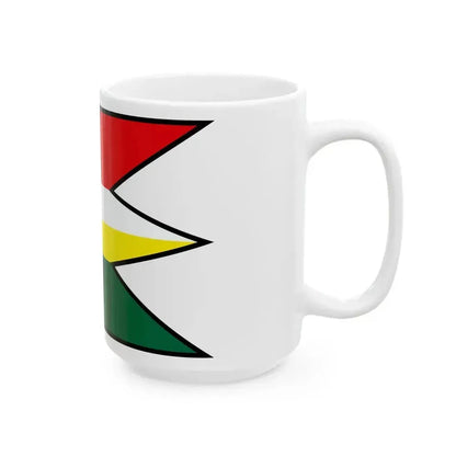 Cestice Kosice Okolie Flag (Slovakia) White Coffee Mug - Go Mug Yourself