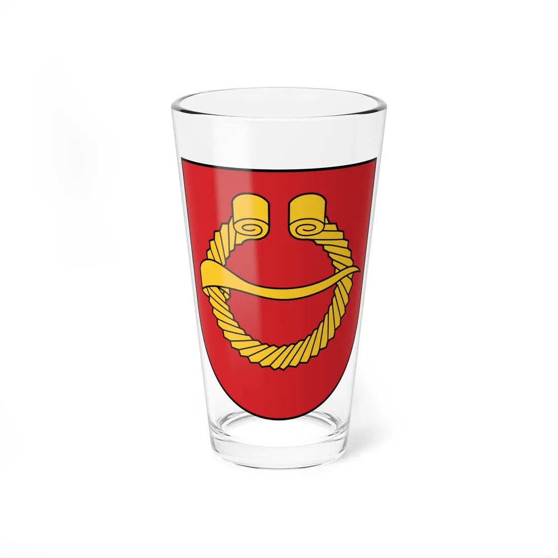 Cesvaines novads COA (Latvia) (Coat of Arms) Pint Glass 16oz 16oz - Go Mug Yourself