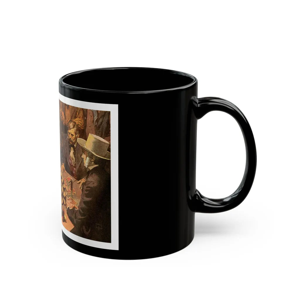 Bold Loser by Joan Sanders, The Saturday Evening Post, 1958 - Black Coffee Mug-Go Mug Yourself