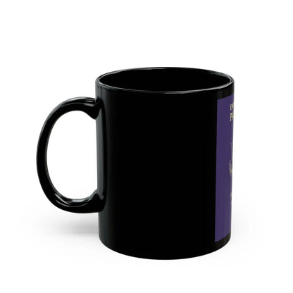 United States Emergency Passport - Black Coffee Mug-Go Mug Yourself