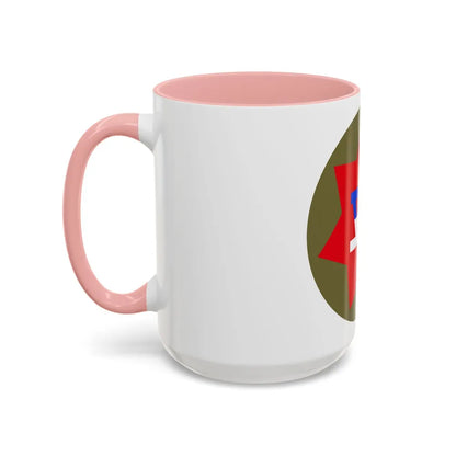 VII Corps (U.S. Army) Accent Coffee Mug-Go Mug Yourself