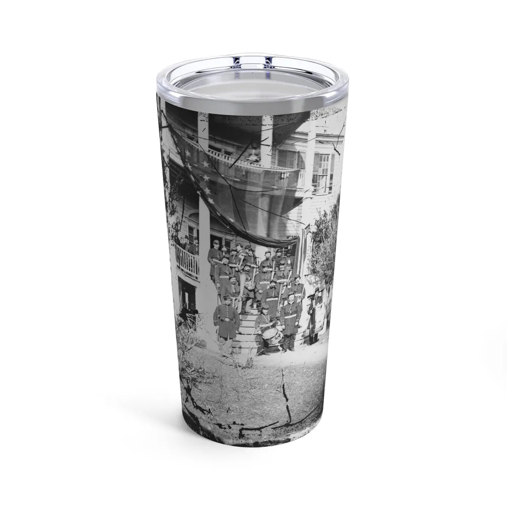 U.S. Army Band Standing On Steps(2) (U.S. Civil War) Tumbler 20oz-20oz-Go Mug Yourself