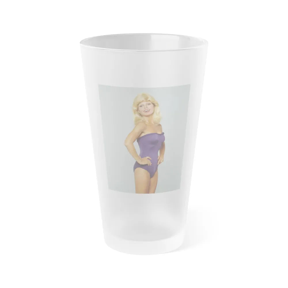 Loni Anderson #51 (Vintage Female Icon) Frosted Pint 16oz-16oz-Frosted-Go Mug Yourself