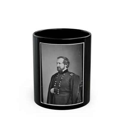 Portrait Of Maj. Gen. William S. Rosecrans, Officer Of The Federal Army (U.S. Civil War) Black Coffee Mug-11oz-Go Mug Yourself