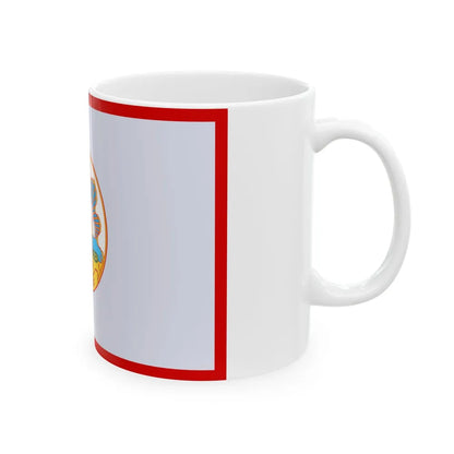 Flag of Mokdahan Province Thailand - White Coffee Mug-Go Mug Yourself