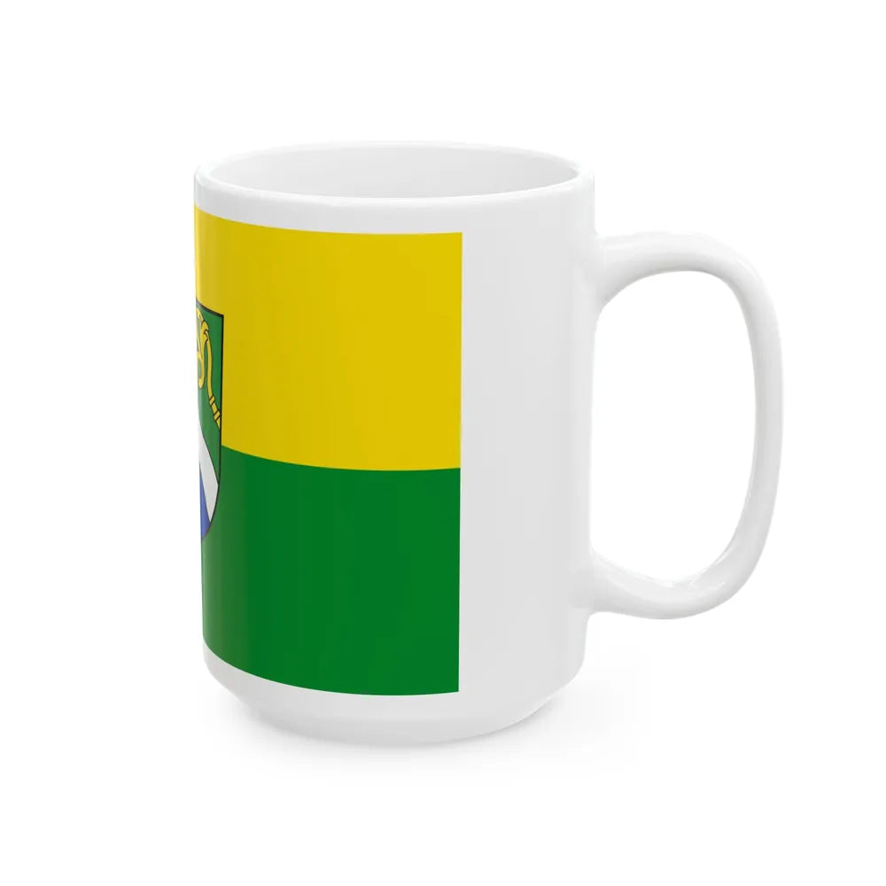 Flag of Waldshut Germany - White Coffee Mug-Go Mug Yourself