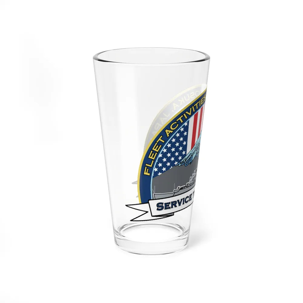 CFAY Fleet Activities Yokosuka Glass (U.S. Navy) Pint Glass 16oz-Go Mug Yourself