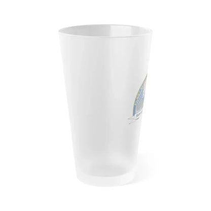 CFAY Fleet Activities Yokosuka Glass (U.S. Navy) Frosted Pint Glass 16oz - Go Mug Yourself