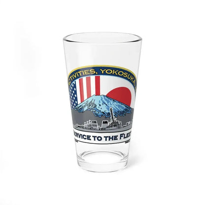 CFAY Fleet Activities Yokosuka Glass (U.S. Navy) Pint Glass 16oz 16oz - Go Mug Yourself