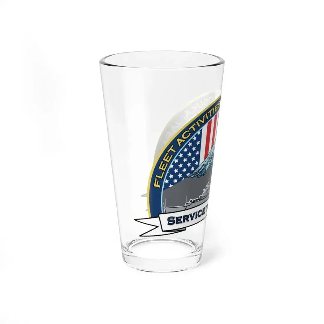 CFAY Fleet Activities Yokosuka Glass (U.S. Navy) Pint Glass 16oz - Go Mug Yourself