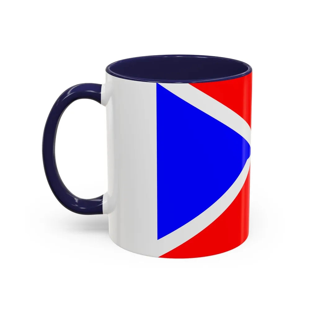 Flag of Dingli Malta - Accent Coffee Mug-Go Mug Yourself