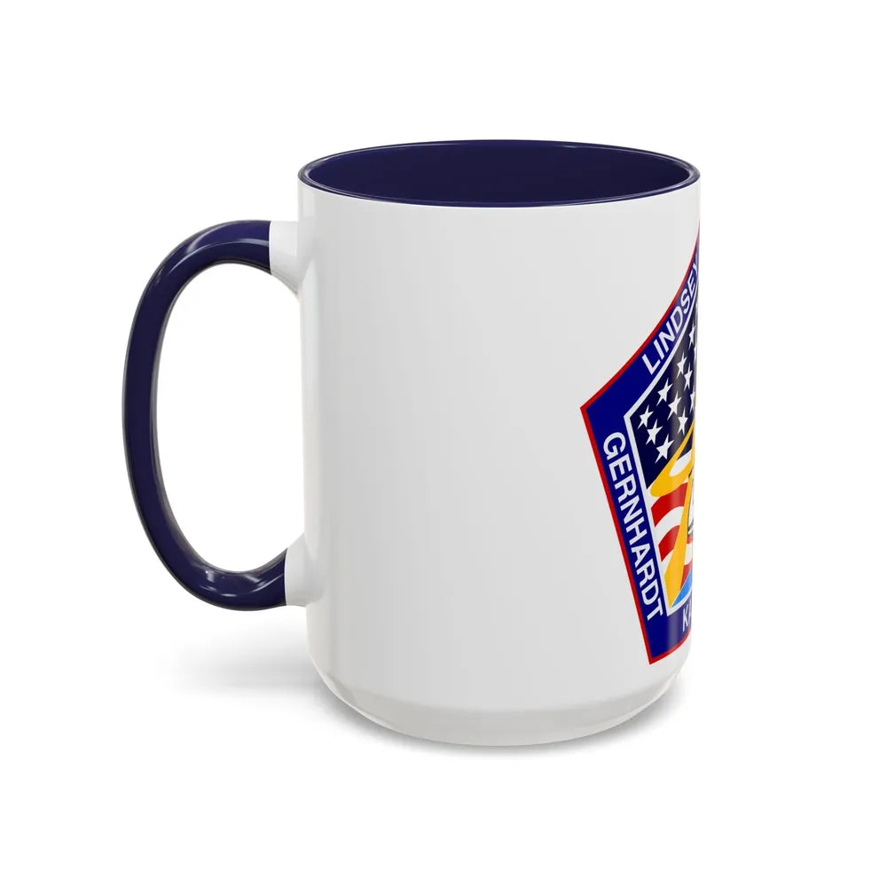 STS 104 (NASA) Accent Coffee Mug-Go Mug Yourself