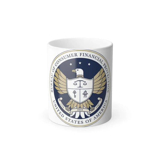 CFPB seal - Color Changing Coffee Mug 11oz - Go Mug Yourself