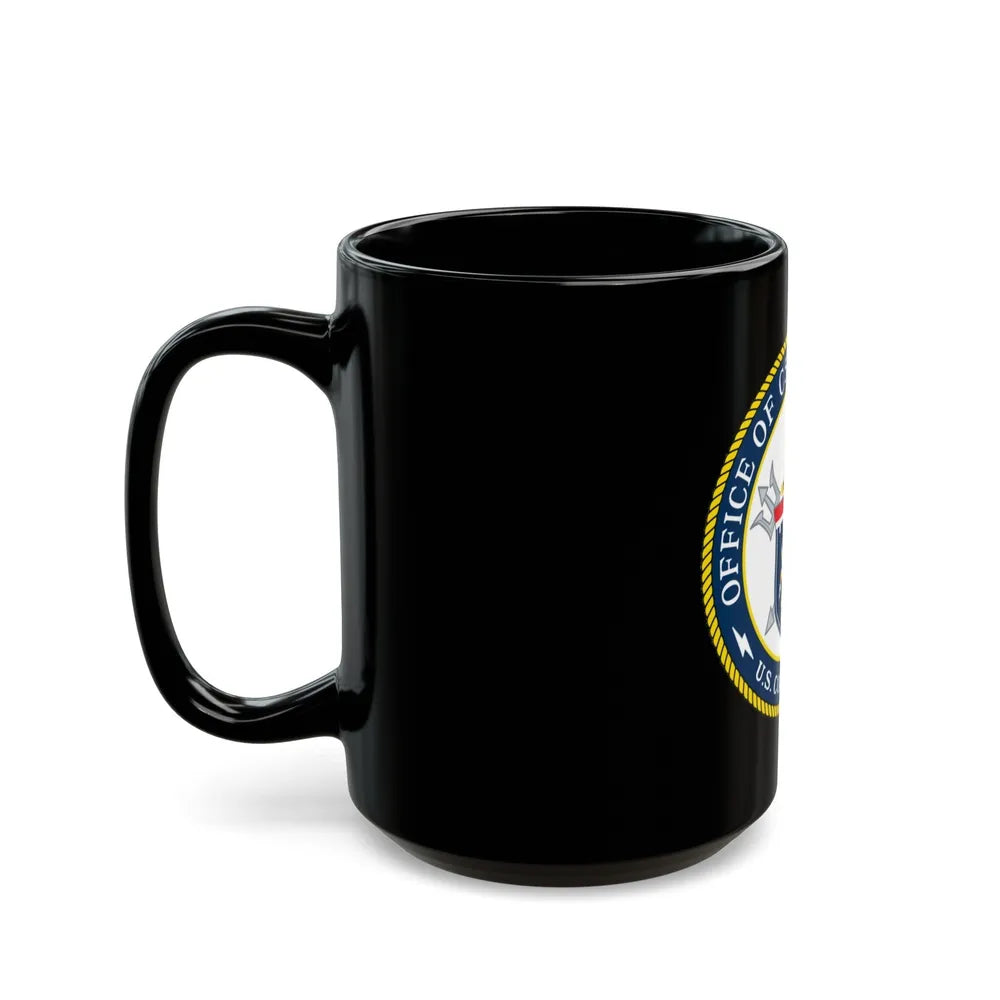 CG 761 Office of C5I Capabilities (U.S. Coast Guard) Black Coffee Mug-Go Mug Yourself