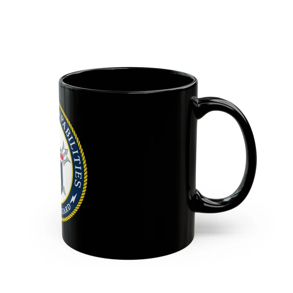 CG 761 Office of C5I Capabilities (U.S. Coast Guard) Black Coffee Mug-Go Mug Yourself