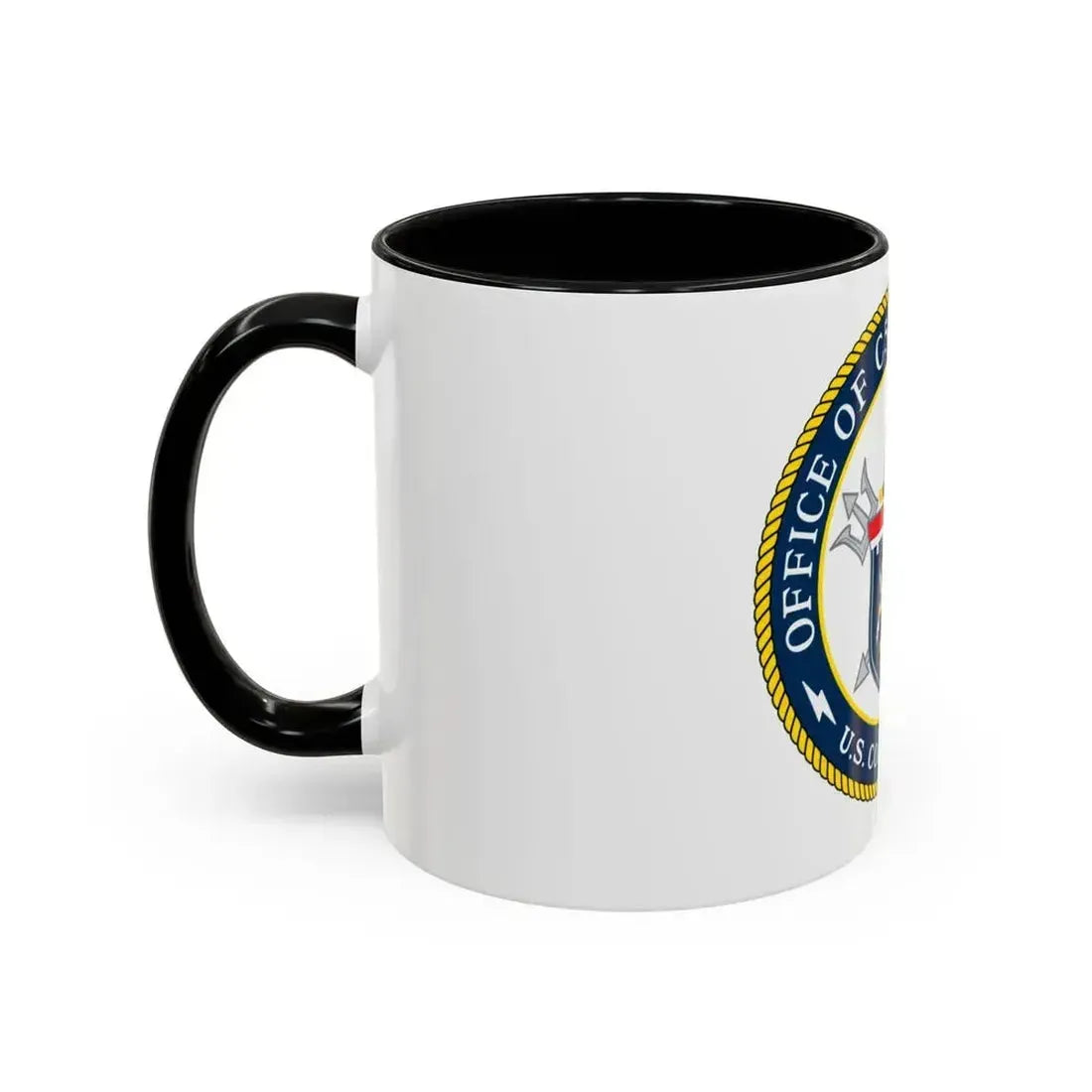 CG 761 Office of C5I Capabilities (U.S. Coast Guard) Accent Coffee Mug - Go Mug Yourself