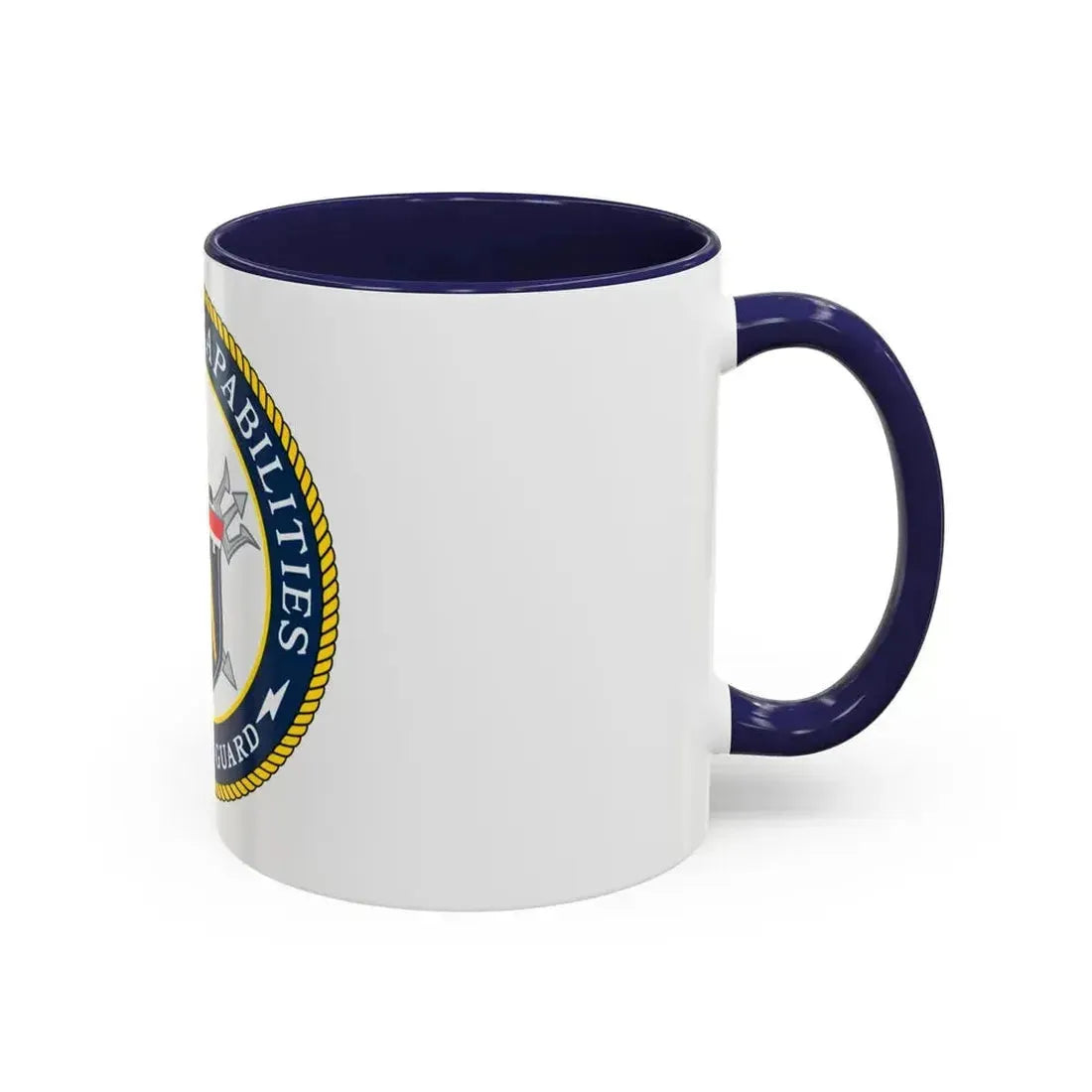 CG 761 Office of C5I Capabilities (U.S. Coast Guard) Accent Coffee Mug - Go Mug Yourself