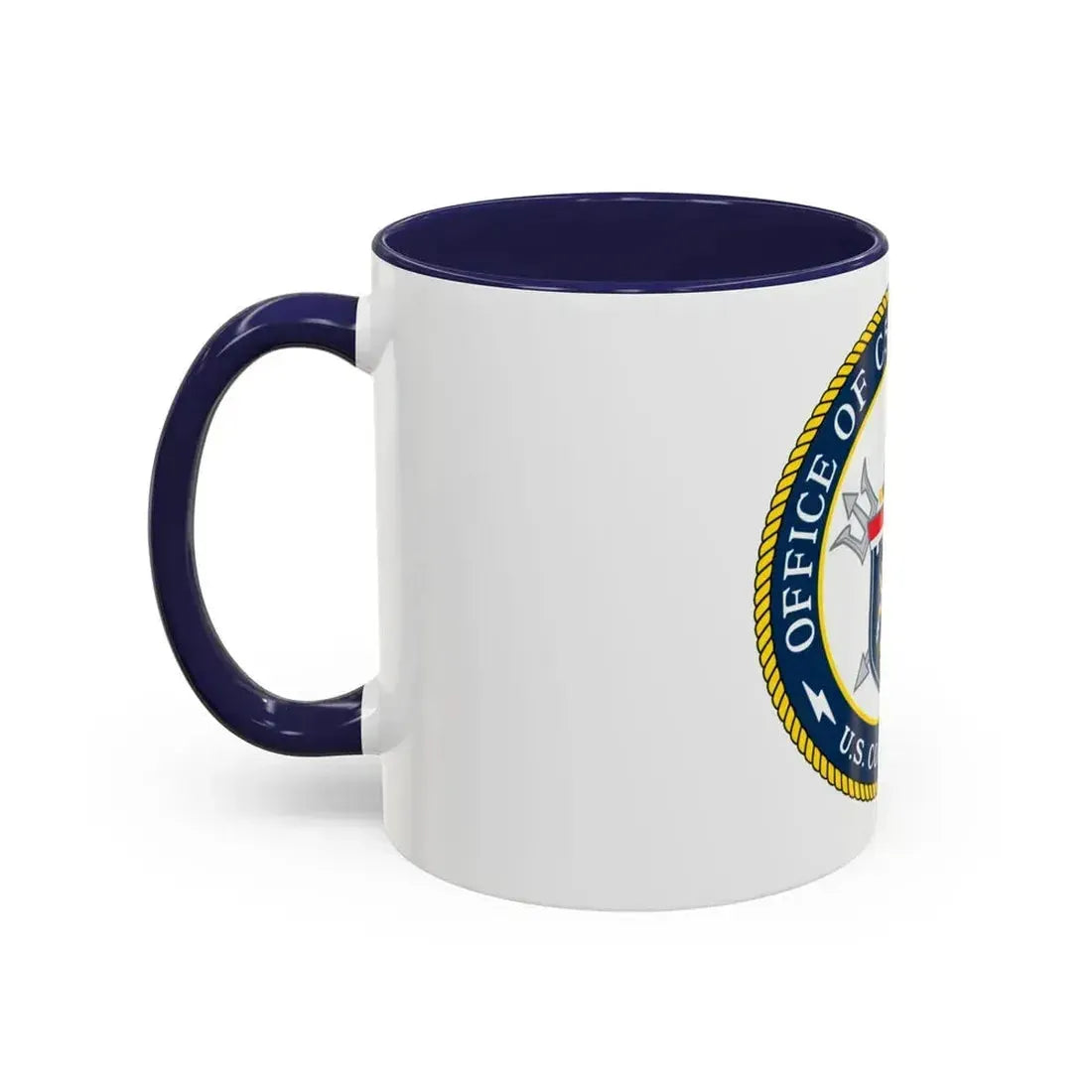 CG 761 Office of C5I Capabilities (U.S. Coast Guard) Accent Coffee Mug - Go Mug Yourself
