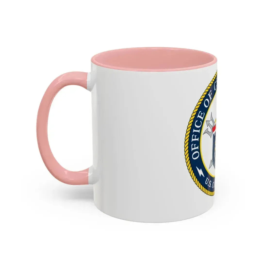 CG 761 Office of C5I Capabilities (U.S. Coast Guard) Accent Coffee Mug - Go Mug Yourself
