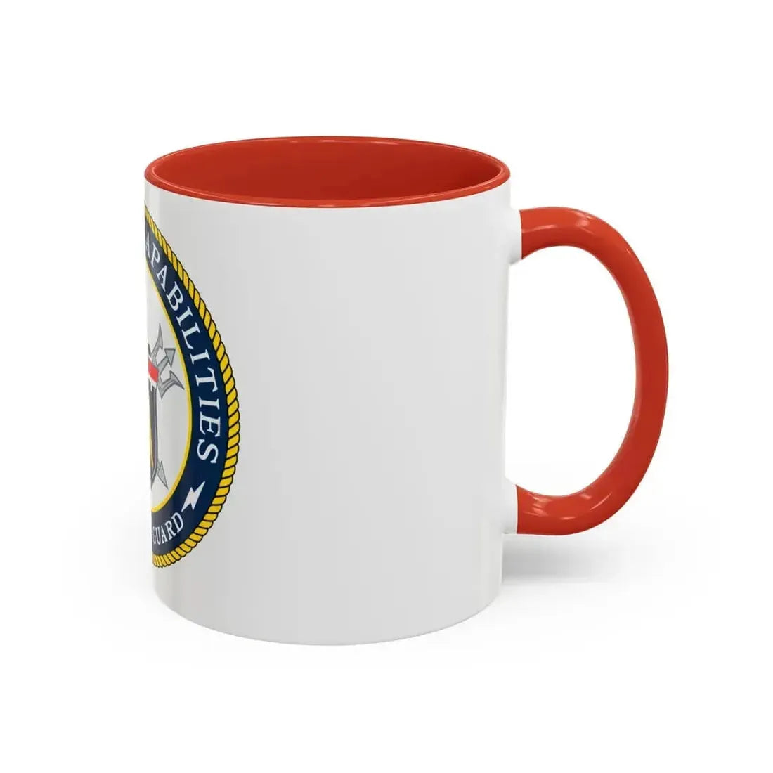 CG 761 Office of C5I Capabilities (U.S. Coast Guard) Accent Coffee Mug - Go Mug Yourself