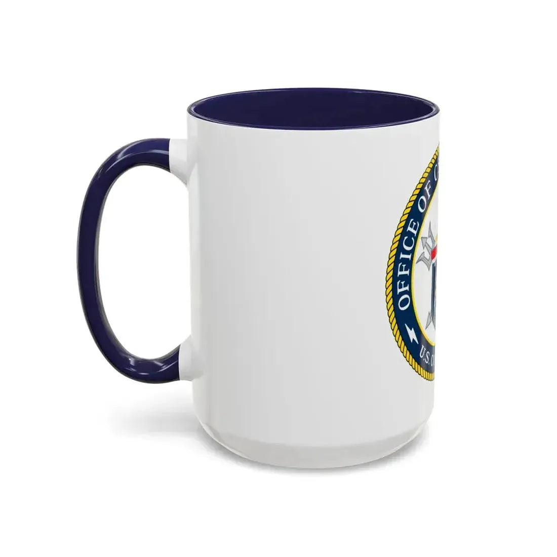CG 761 Office of C5I Capabilities (U.S. Coast Guard) Accent Coffee Mug - Go Mug Yourself