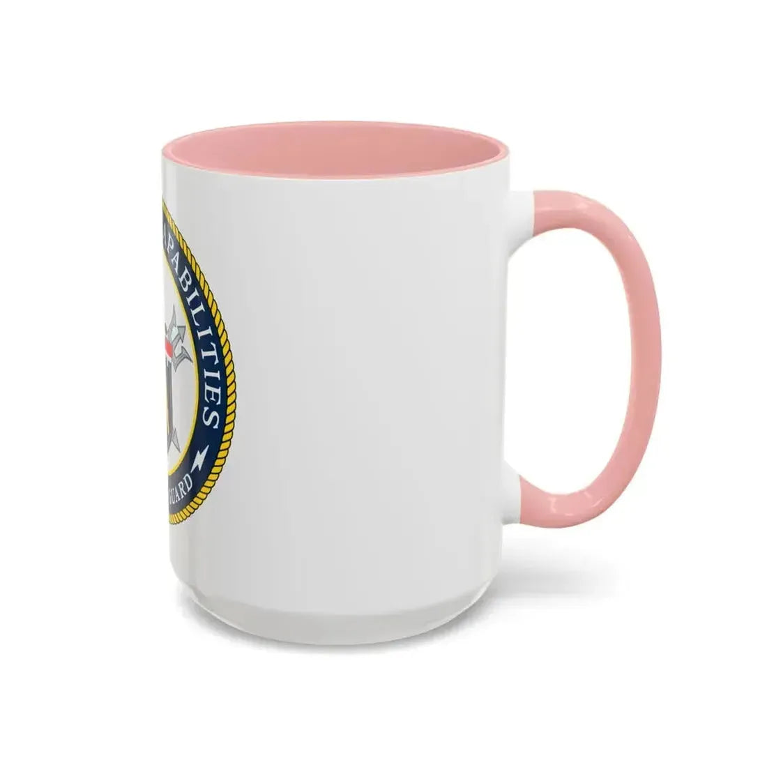 CG 761 Office of C5I Capabilities (U.S. Coast Guard) Accent Coffee Mug - Go Mug Yourself