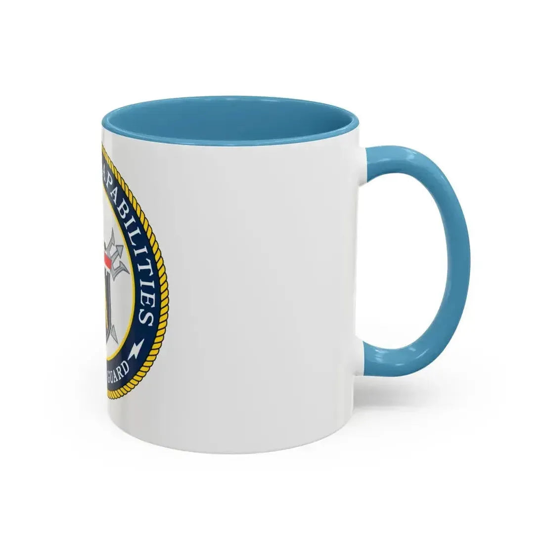 CG 761 Office of C5I Capabilities (U.S. Coast Guard) Accent Coffee Mug - Go Mug Yourself