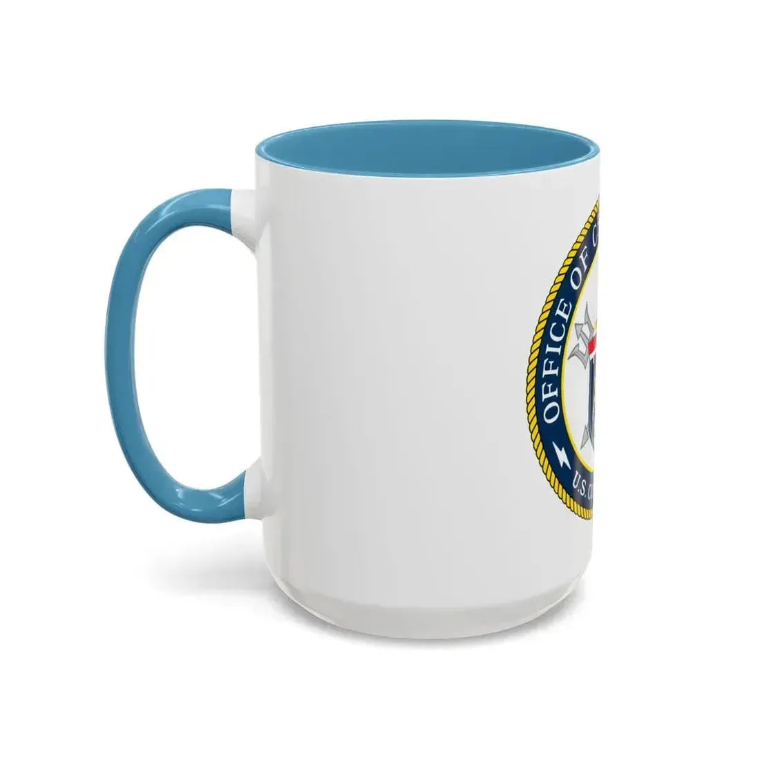 CG 761 Office of C5I Capabilities (U.S. Coast Guard) Accent Coffee Mug - Go Mug Yourself