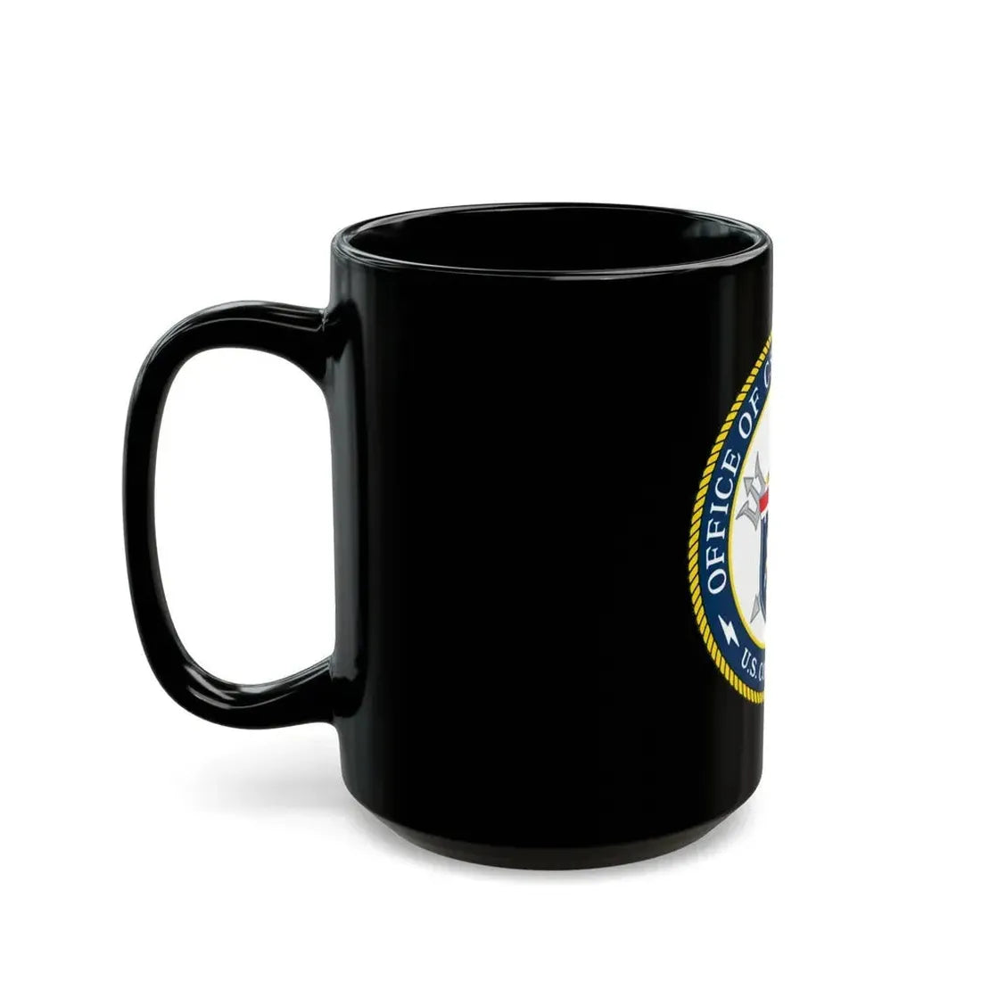 CG 761 Office of C5I Capabilities (U.S. Coast Guard) Black Coffee Mug - Go Mug Yourself