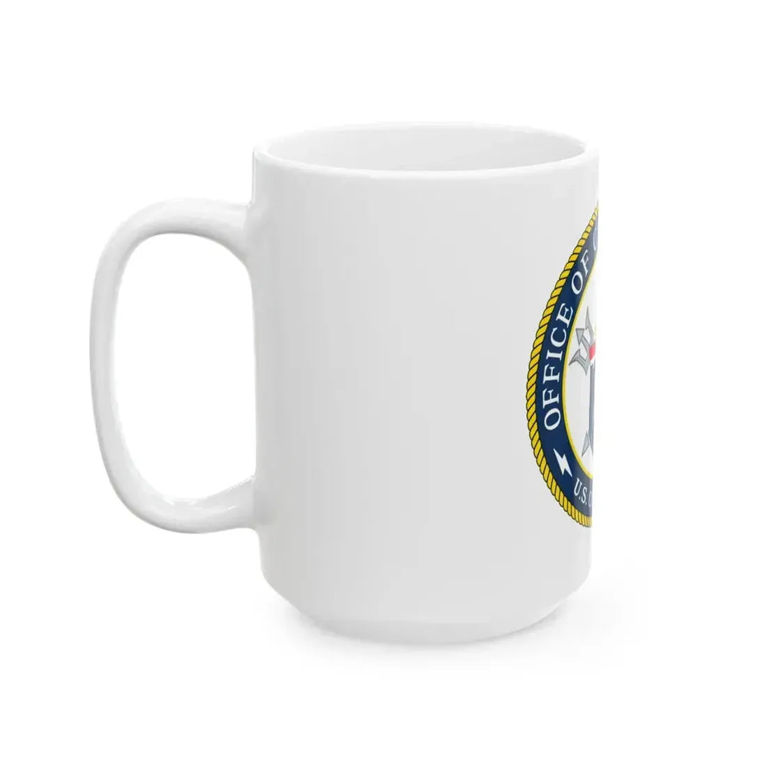 CG 761 Office of C5I Capabilities (U.S. Coast Guard) White Coffee Mug - Go Mug Yourself