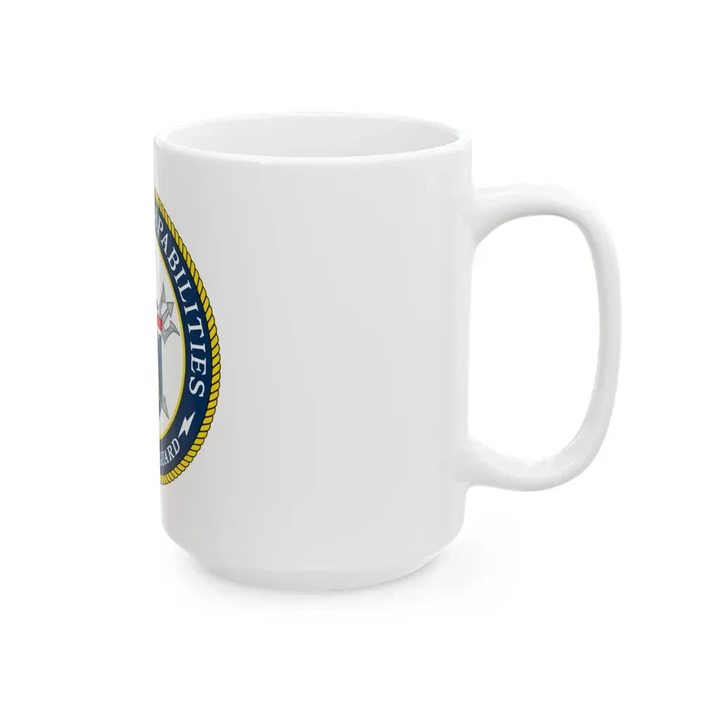 CG 761 Office of C5I Capabilities (U.S. Coast Guard) White Coffee Mug - Go Mug Yourself