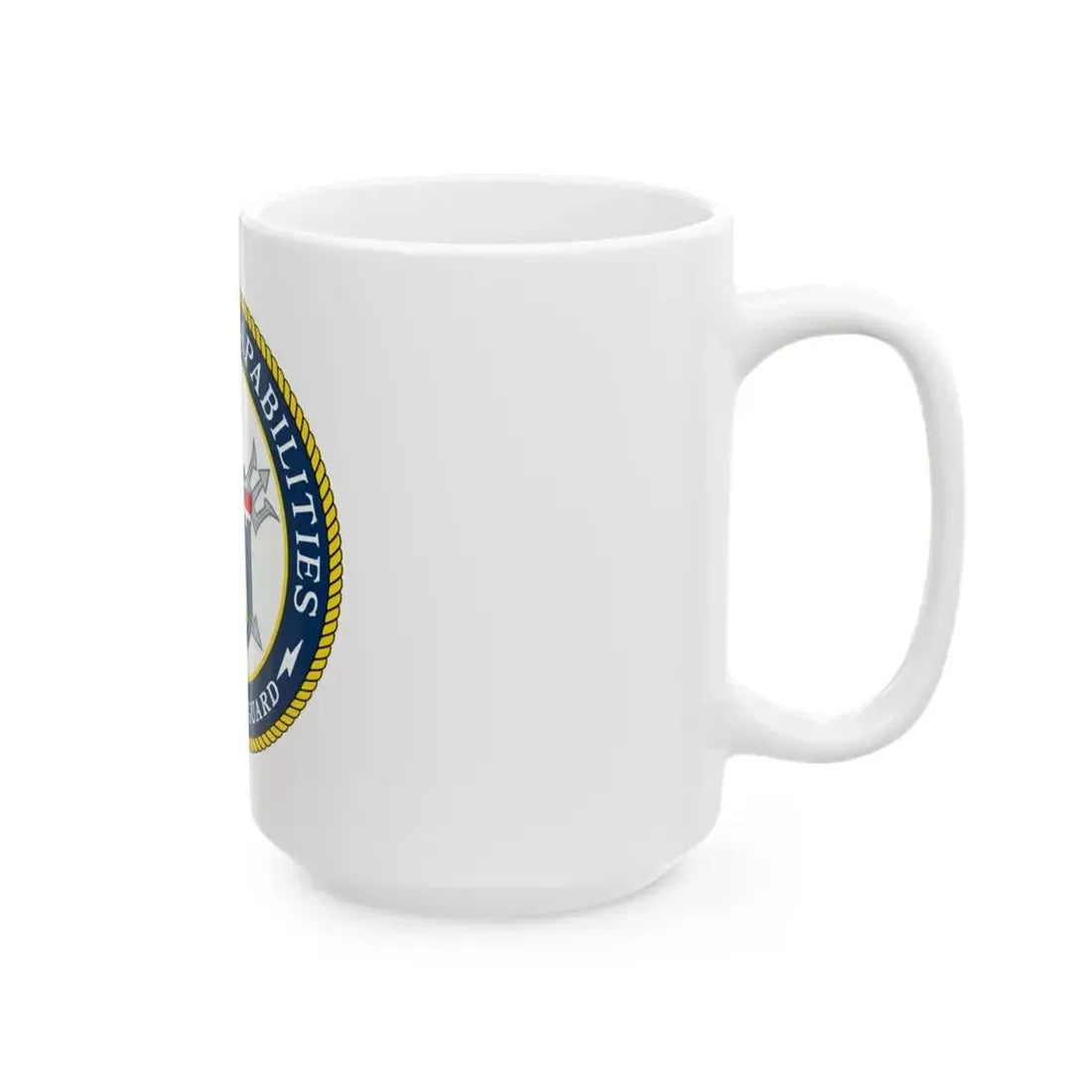 CG 761 Office of C5I Capabilities (U.S. Coast Guard) White Coffee Mug - Go Mug Yourself